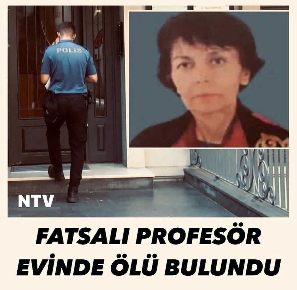 Fatsalı Profesör evinde ölü bulundu
