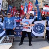 Öğretmene şiddete hayır dediler