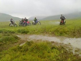 FATSALI MOTORCULAR PERŞEMBE YAYLASINDA ŞOV YAPTILAR