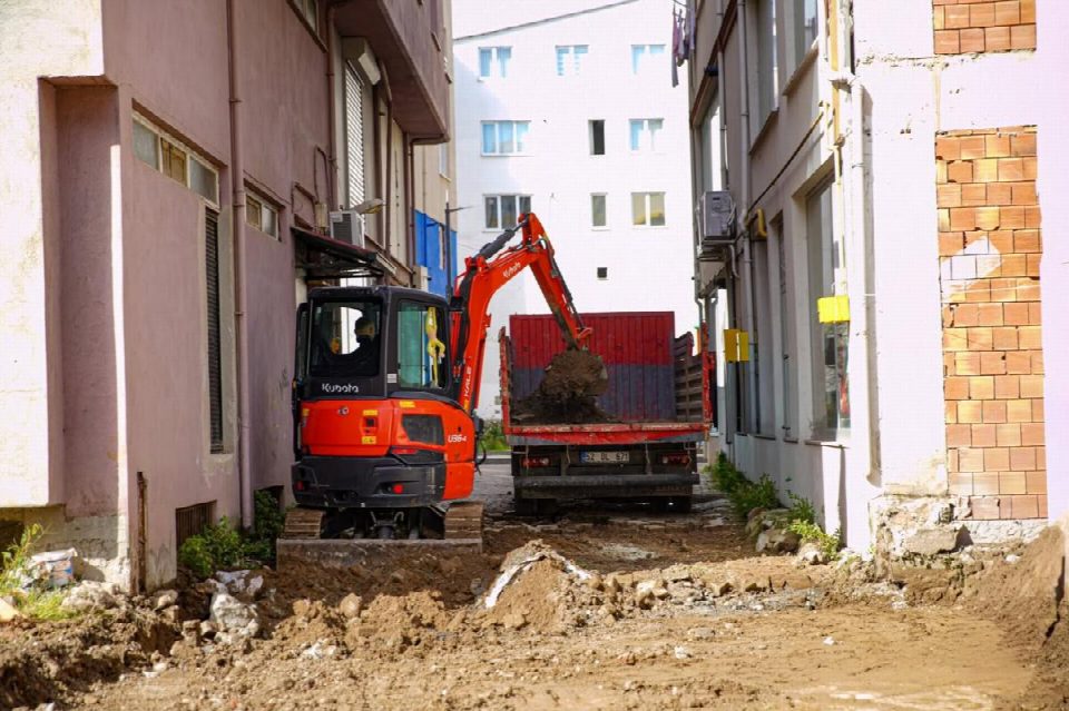Fatsa belediyesi’nden Dumlupınar mahallesi’nde estetik dokunuş