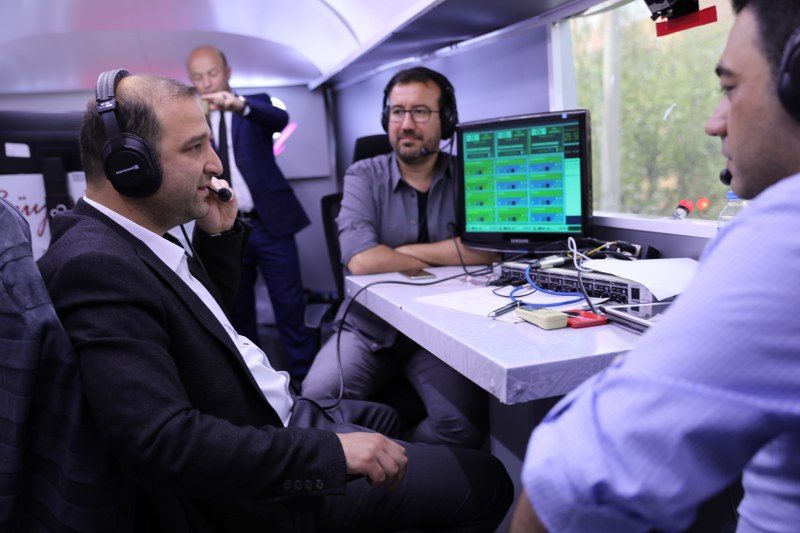 TRT FM ekibi fatsa’da çekim yaptı