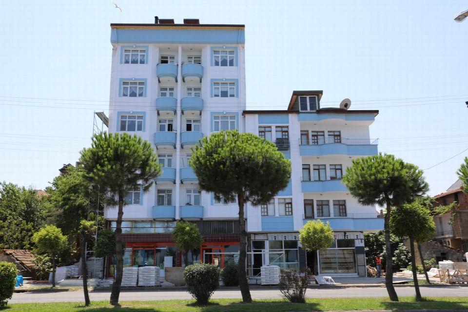 Fatsa sahili estetik şehir projesi ile mavi beyaz’a bürünüyor
