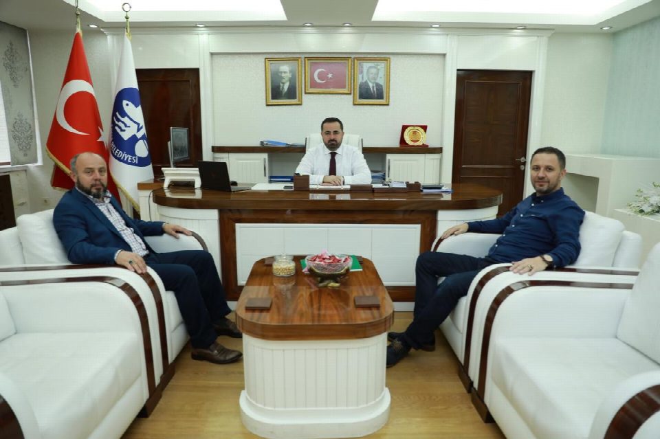 Ordu İHH Şube Başkanı Yıldırım Başkan Aktepe’ye Faaliyetlerini anlattı