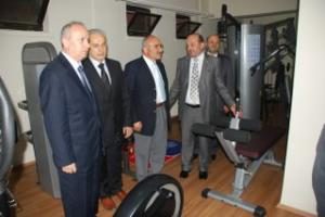 FİTNEES SALONU HİZMETE GİRDİ