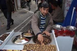 KESTANE SATIŞLARI BAŞLADI