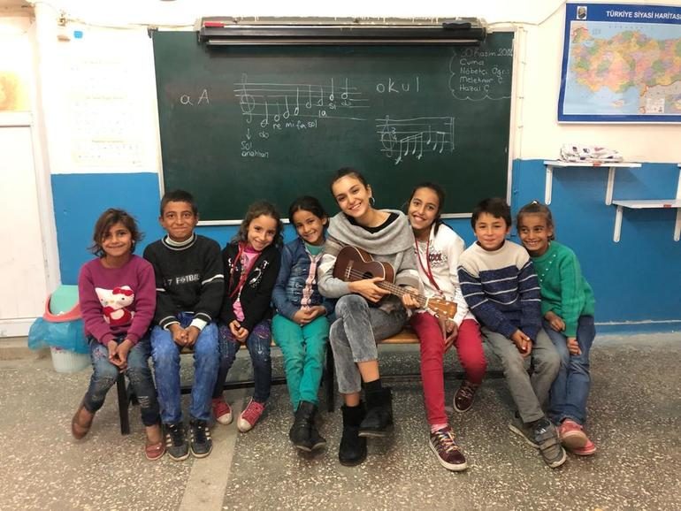 Harran’da bir müzik perisi Sera Çamaş