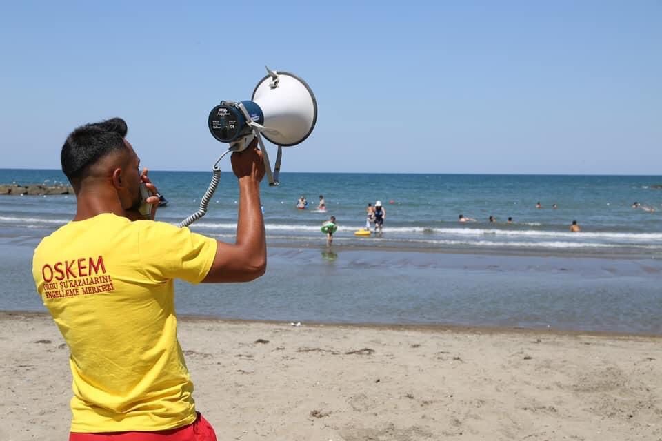 OSKEM plaj sezonunu açtı