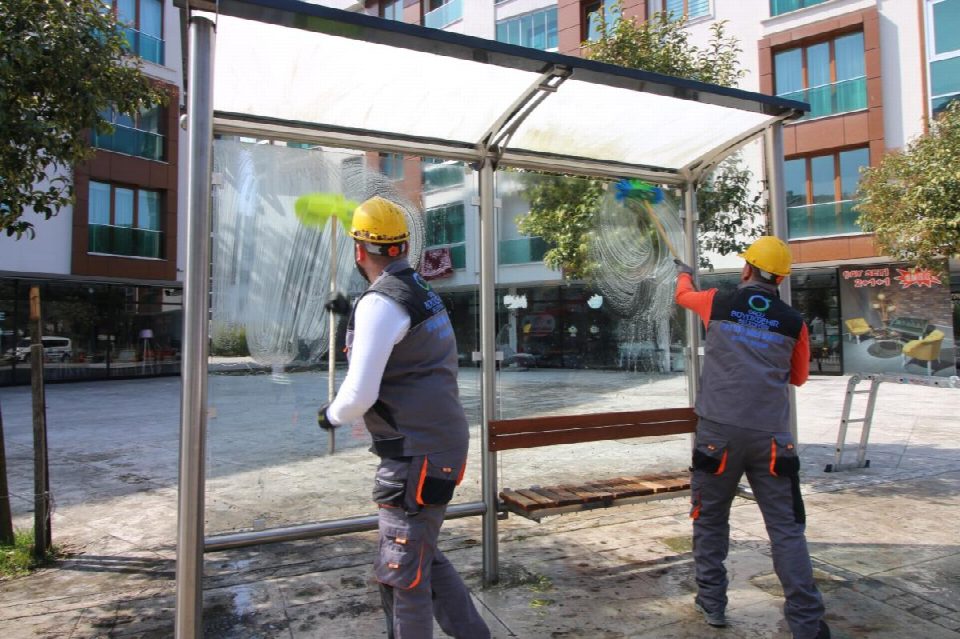 Ordu’nun durakları pırıl pırıl