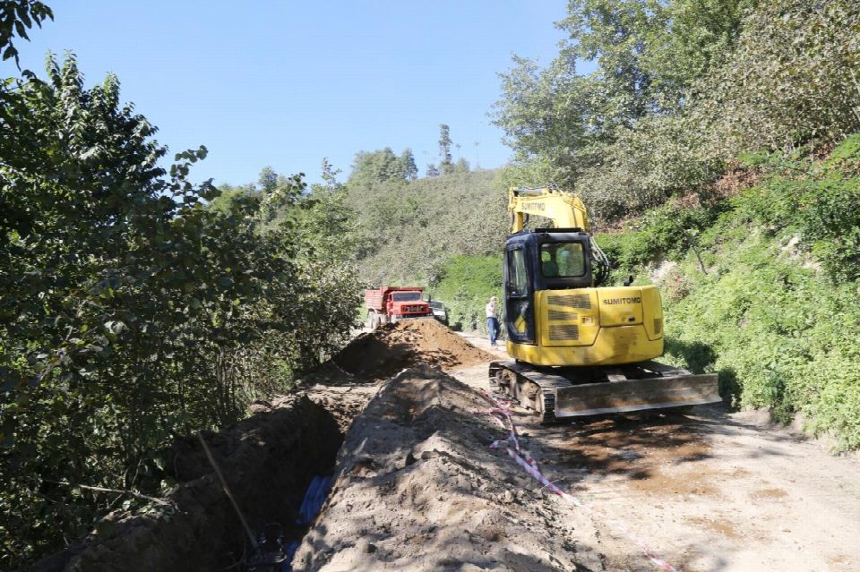 Büyükşehir, Çamaş ilçesinde yeni yatırımlar için düğmeye bastı