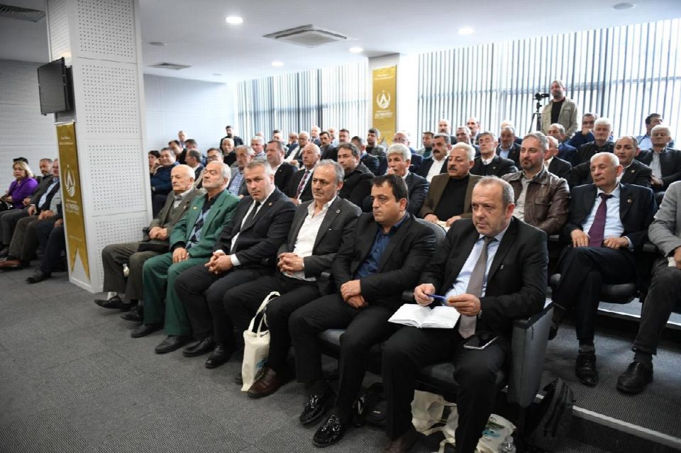Başkan Tepe, Muhtarlarla Bir Araya Geldi