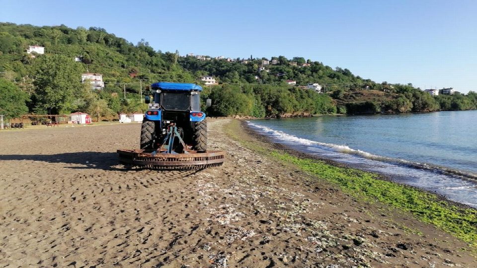 Sahiller mis gibi oldu.... Büyükşehir, 5 ilçede sahil temizliği yaptı
