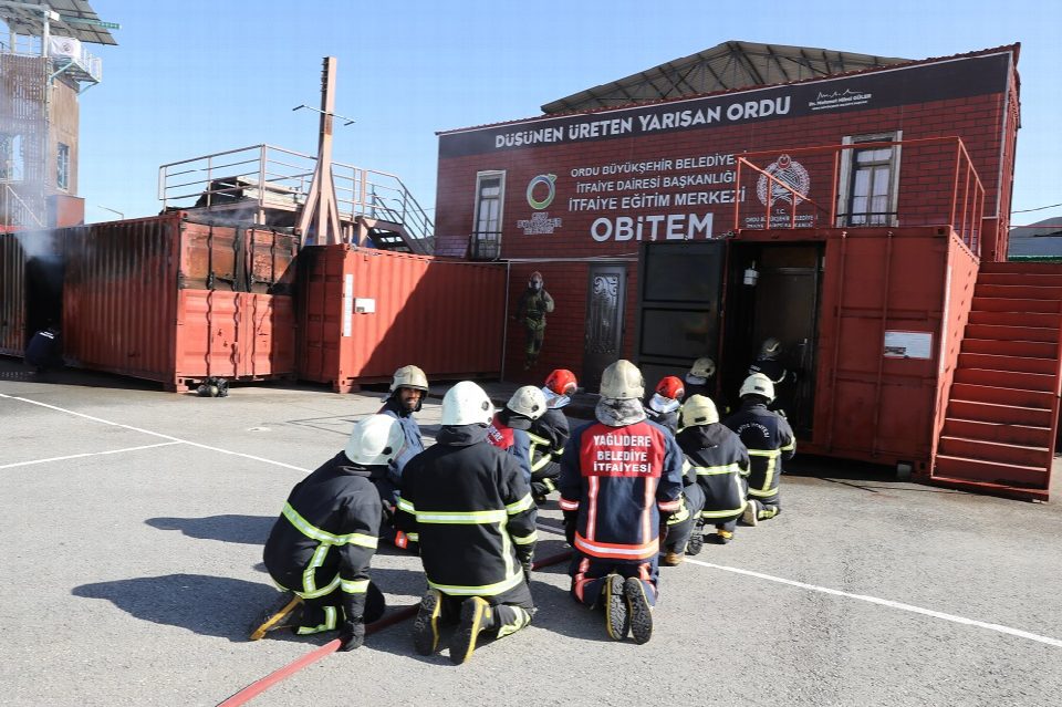 OBİTEM itfaiye teşkilatına güç katıyor
