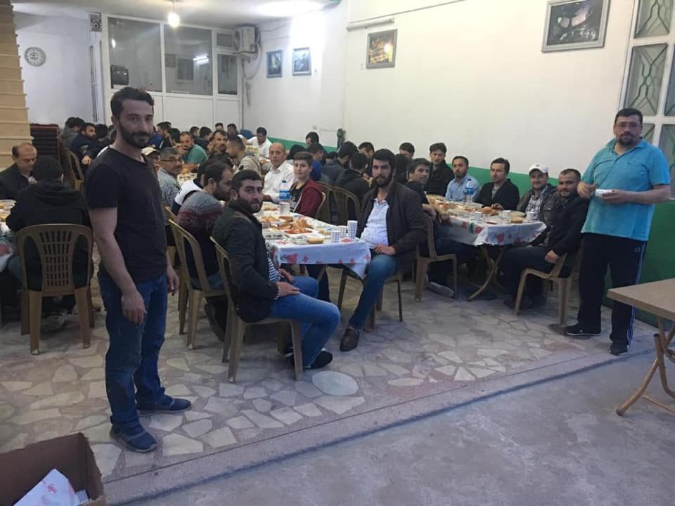 Büyük sanayi sitesinde Kardeşlik sofrası kuruldu