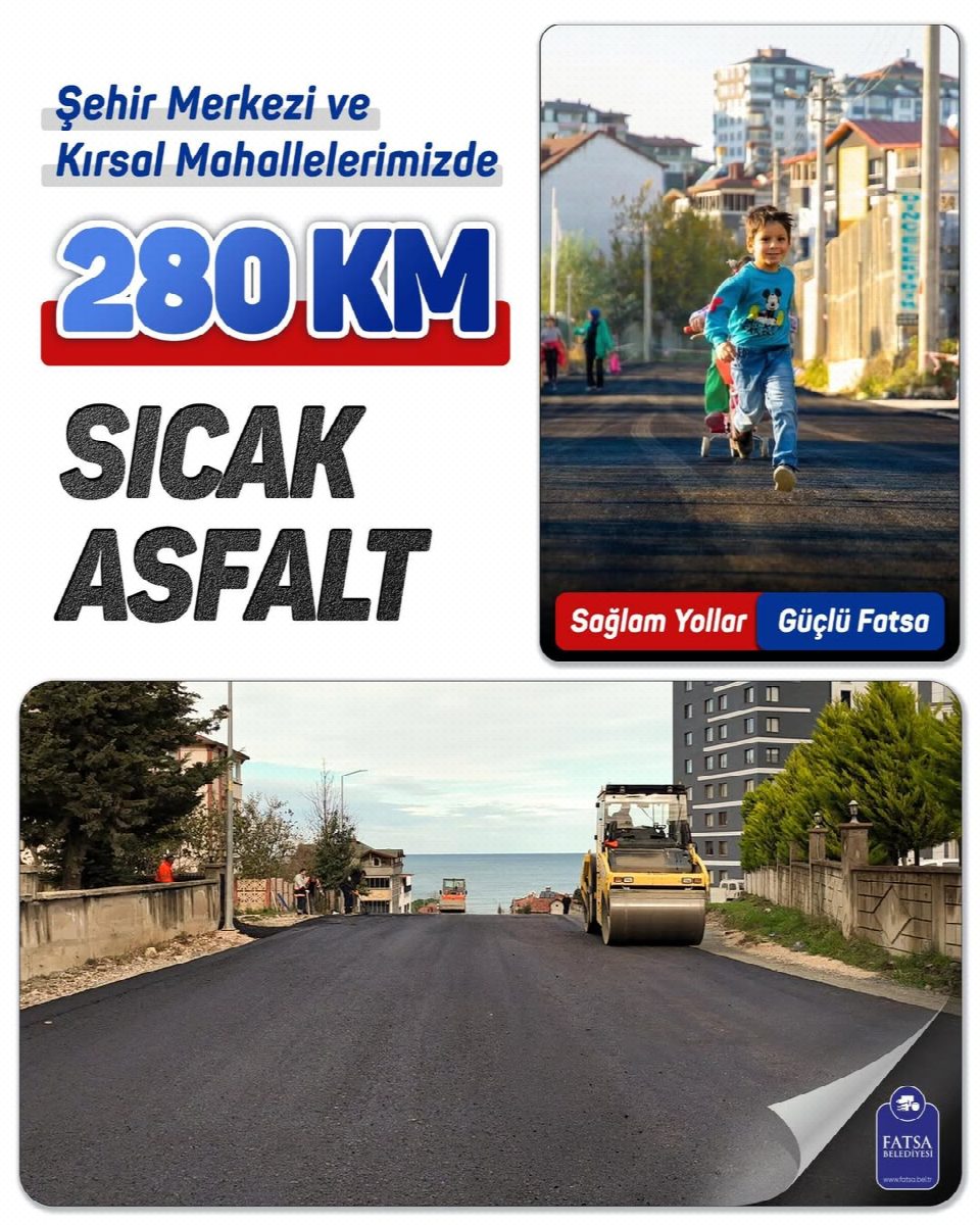 Başkan Kibar “Gelecek için çalışıyor, Fatsa için üretiyoruz”