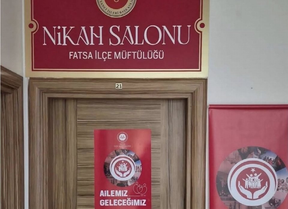 Fatsa’da evlilik işlemleri tek çatıda