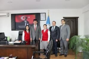 AHMET GÜRSEL AVCI İLE OKUL GAZETESİ İÇİN RÖPORTAJ YAPTI