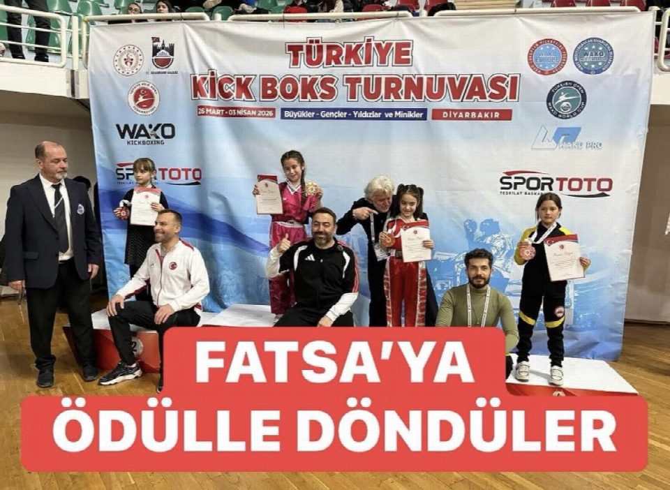 Fatsa’ya ödülle döndüler…