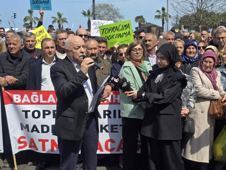 Fatsa’da maden tepkisi