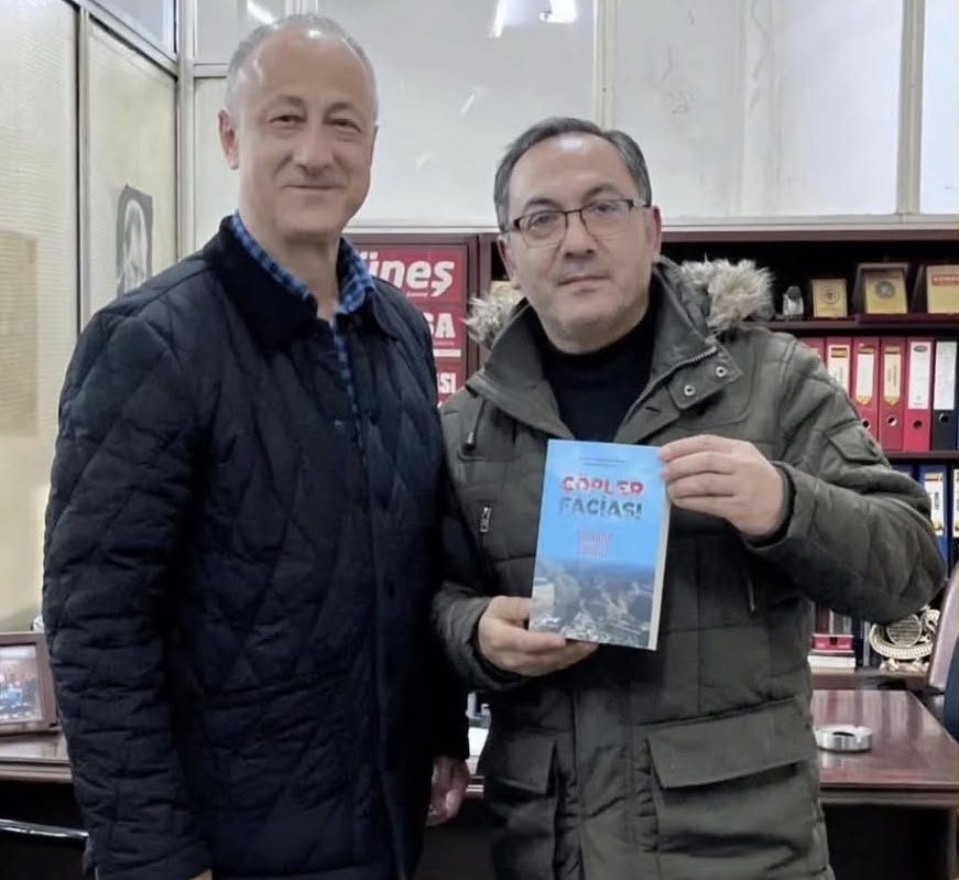 Gazeteci İbrahim Gündüz gazetemizi ziyaret etti