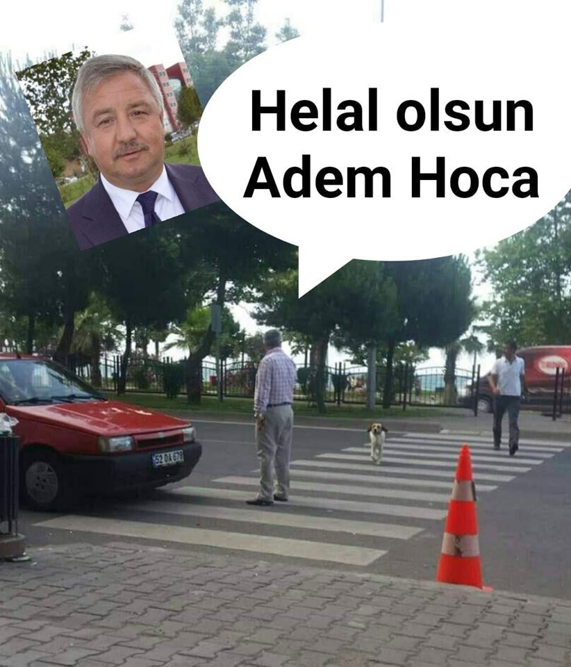 Helal Olsun Adem Hoca...