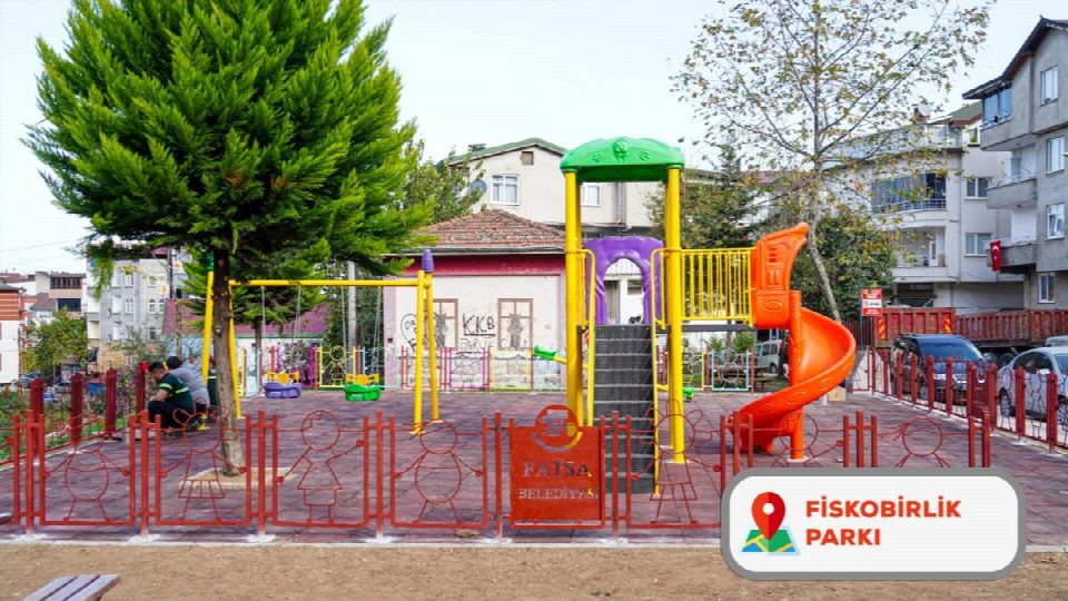 Fatsa’da park sayısı 46’ya yükseldi