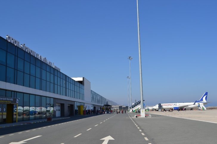 Ordu-Giresun Havalimanında Rekor Artış