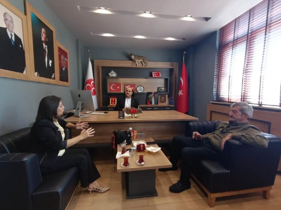 Fatsa Gazeteciler ve Basın Derneğinden MHP İlçe başkanına ziyaret