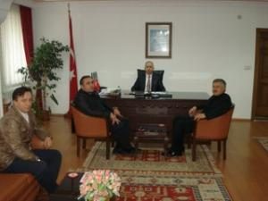 Fatsa Belediyespor Yönetimi Kaymakam Yurdaeri Ziyaret etti