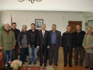 Fatsa Su Ürünleri Kooperatifi Yönetiminden Kaymakam Yurdaer'e Ziyaret