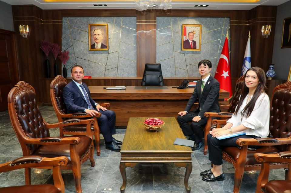 JAPON DİPLOMAT ISHİİ WATARU’DAN FATSA’YA ZİYARET
