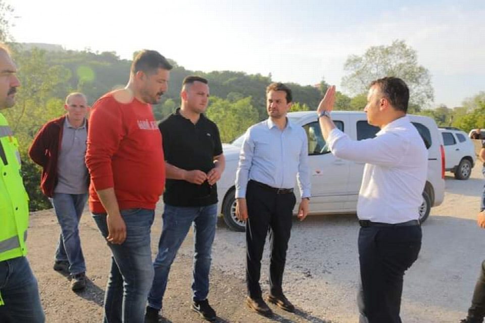 Fatsa Organize Sanayi yolu konforlu asfaltına kavuşuyor