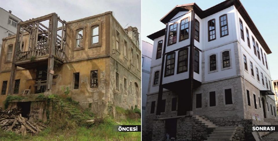 Ordu Büyükşehir Belediyesi tarihi Selimiye Konak’ta restorasyon çalışmalarını tamamladı