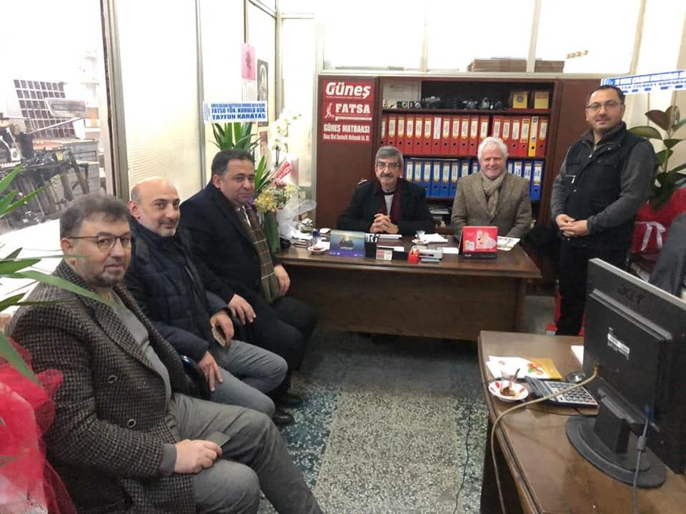 OSMAN CAYAK GAZETEMİZİ ZİYARET ETTİ