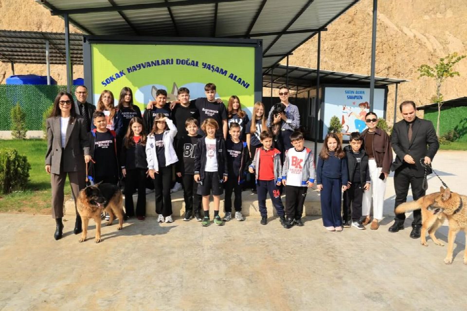 Fatsa belediyesi doğal yaşam alanına minik kalplerden sevgi dolu ziyaret