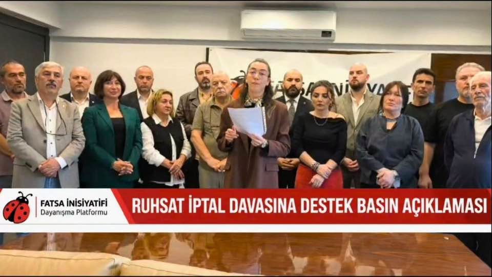 Fatsa İnisiyatifi’nden maden ruhsat ihalesinin iptali davasına destek