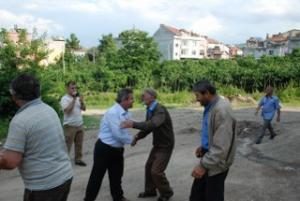 BAŞKAN ANLAYAN PAZAR MESAİSİNDE