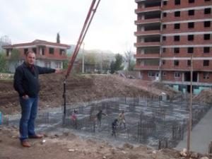 FATSA'NIN EN BÜYÜK HAZIR BETONU DÖKÜLDÜ