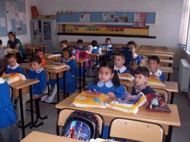 MİNİK ÖĞRENCİLER OKULDA
