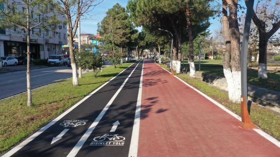 Ordu’da bisiklet yolları 16 km'yi aştı