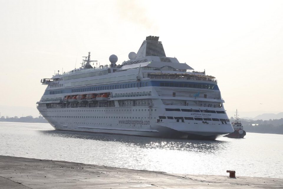 Ordu dev kruvaziyer gemilerinin uğrak noktası oldu