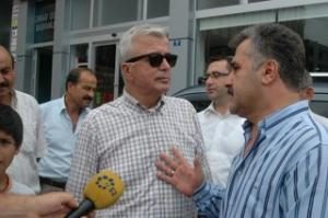 FATSA VE TANDOĞDU BASIN ÖNÜNDE REFERANDUM TARTIŞMASI YAPTI