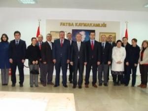 Kaymakam Yurdaere Sağlık Çalışanlarından Ziyaret