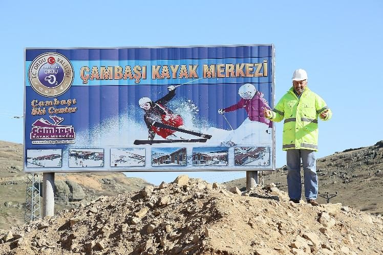 Çambaşı kayak tesisi bu kış açılacak