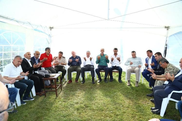 Şehidin hayalini başkan tamamlayacak
