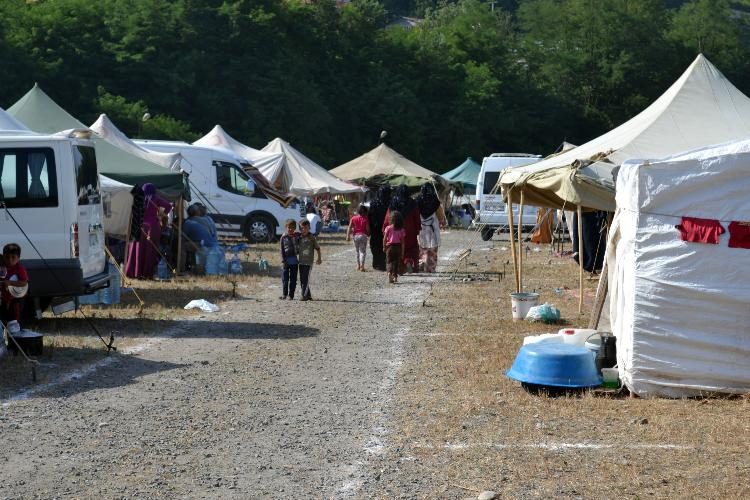Metip alanında incelemede bulundular