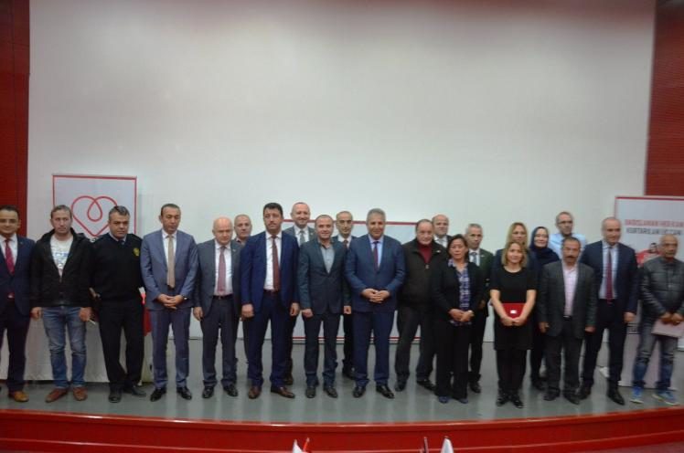 Fatsalı kan bağışçılarına madalya