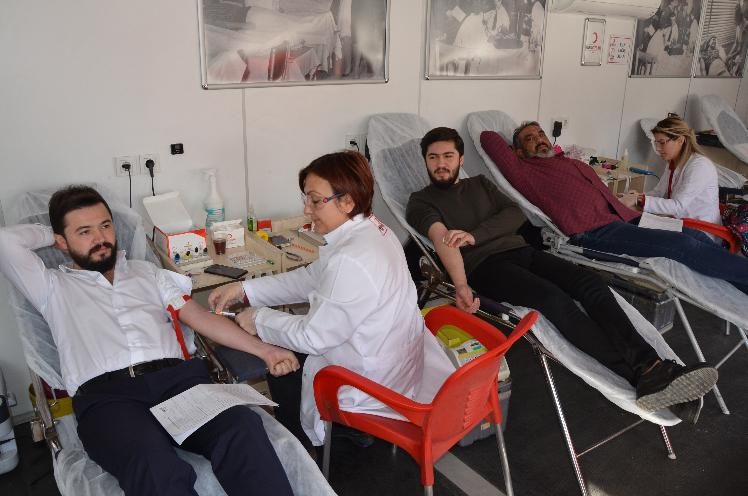 Kan bağışı memnun etti