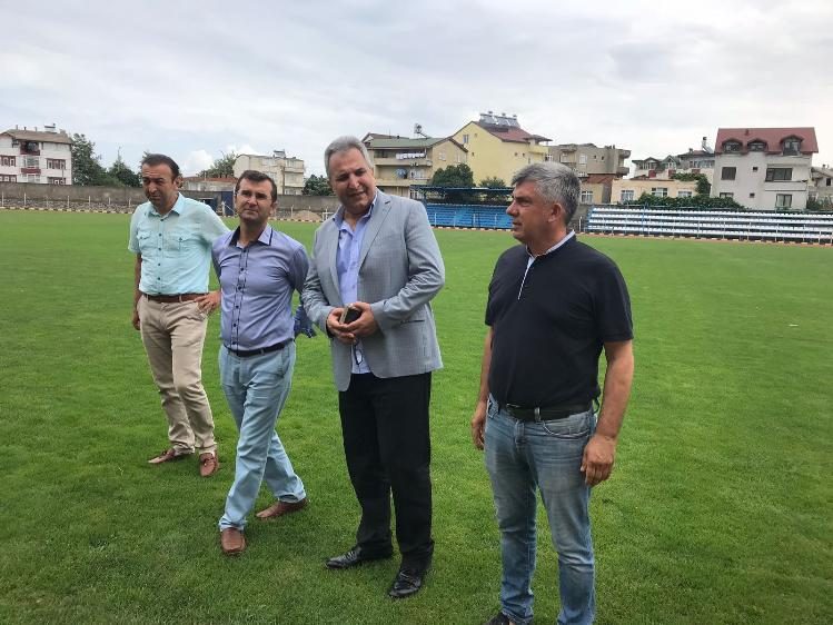 Fatsa İlçe Stadındaki çalışmalarda sona geldi
