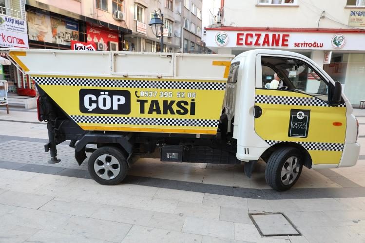 Fatsa’da 'Çöp Taksi' uygulaması