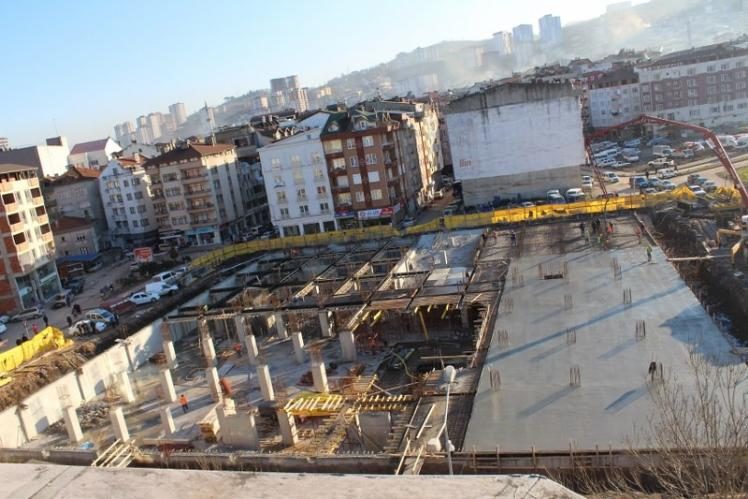 Fatsa Belediye binası inşaatı devam ediyor